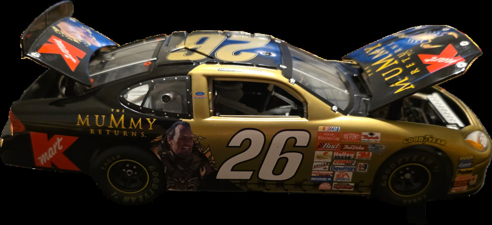 Jimmy Spencer #26 Kmart The Mummy Returns 1/24 Diecast Team Caliber Loose